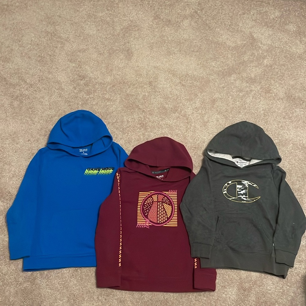 Boys Hoodie Sweatshirts - Set of 3